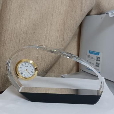 China Europe Hot Selling Crystal Clock LCKL-A665 For Business Gift for sale