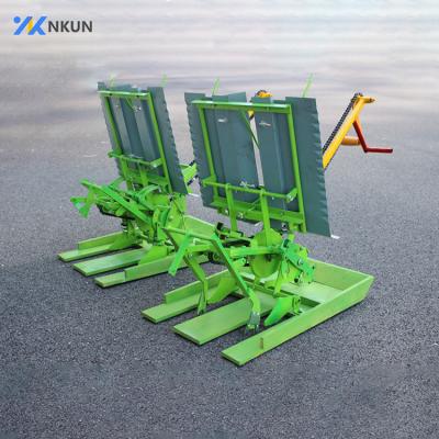 China Farms 2 Row Mini Manual Rice Planter Paddy Transplanter Planting Machine for sale