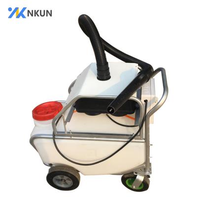 China Agriculture Nkun Stainless Steel Metal Backpack Disinfection Hazer Machine Fog Smoke Machine for sale