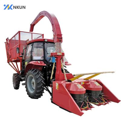 China Multifunctional rice grass silage self-propelled forage harvester for sale