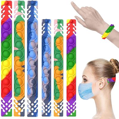 China HOT Multi-Function Adjustable Elastic Band Restless Person Silicone Noise Bubble Protective Ear Hook Strap Supplements Decompression Face Mask Eco-Friendly for sale