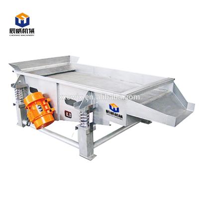 China Food Processing Linear Vibrating Sieve Food Processing Sieve Machine For Grading Water Nuts for sale