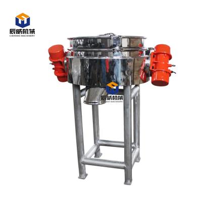 China Food Processing China High Frequency Horizontal Rotary Vibrating Screen Sieving for sale