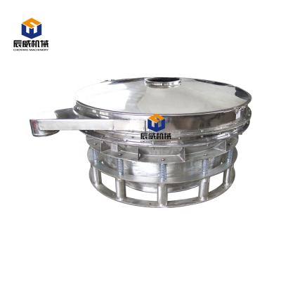 China High Efficiency SS316L Steel CW Food Processing Double Deck Circle Spices Sugar Food Seasonings Vibrating Sieve for sale