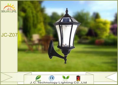 China High Lumen 2.5W Solar Powered Sensor Light LED Solar Pillar Lights For Garden for sale