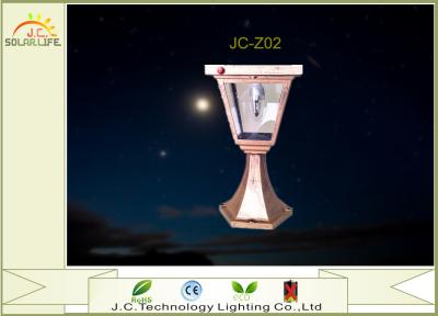 China Bronze Wireless 3W Outdoor Solar LED Lights , Led Garden Lights Solar Powered for sale