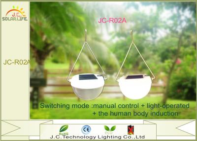 China Beautiful USB Hanging Solar Garden Lanterns With Polycrystalline Silicon Panel for sale