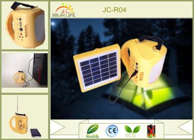 China Multifunction 1W Solar LED Emergency Light with 18650 Li-ion Battery for sale