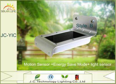 China Detector de movimiento llevado accionado solar exterior de la seguridad 1W 3M ligero al aire libre - los 5m en venta