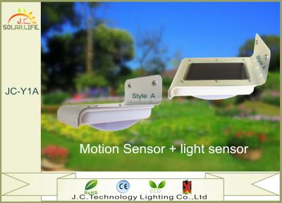 China Alto detector de movimiento Lumen recargable solar al aire libre de las luces LED para Jardín / Paso en venta