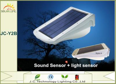 China Super Bright White 3w Polysilicon Solar Powered Motion Sensor Flood Lights for sale