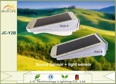 China 3 Watt IP65 Sound Sensor Ultra Bright Solar Garden Lights With 3.7V 4400mah Lithium Battery for sale