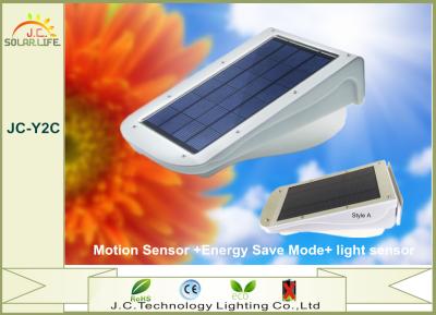 China Waterproof / Heatproof Solar Powered Motion Detector Outdoor Lights 15LM - 20LM for sale