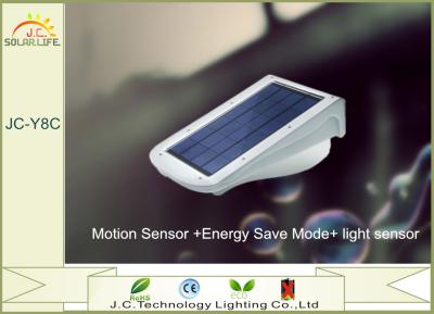 China Luz solar recargable de la pared del sensor de movimiento IP65 LED con la distancia de los 6-12m en venta