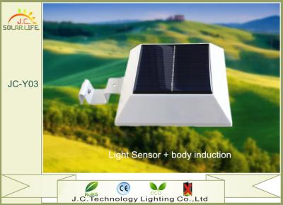 China Wireless Waterproof / Heatproof Solar Powered Outdoor Lights With Motion Detector for sale