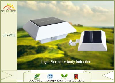 China Luz llevada solar al aire libre cuadrada del sensor de movimiento de IP44 150LM para el jardín/el parque en venta