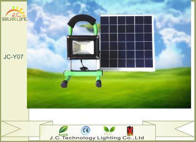 China Aluminum Alloy 10W Solar Landscape Lighting Portable Rechargeable Led Work Light for sale