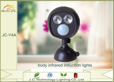 China High Power 6 Watt Small Body Infrared Induction Outdoor Solar LED Lights for sale