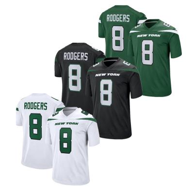 China 2023 Antibacterial Men's New York 12 Aaron Rodgers American Football Jerseys for sale