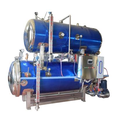 China Foodstuffs Steam Water Retort Rotary Autoclave Autoclave For Mushroom Cultivation for sale