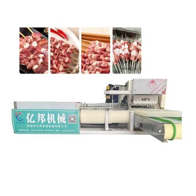 China Chicken Kebab Making Machine High Quality Energy Efficient Automatic Skewer Machine for sale