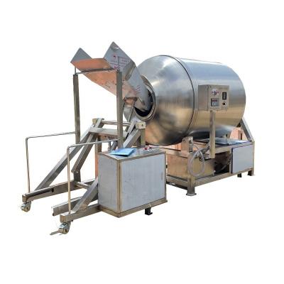 China Meat processing industry 304 stainless steel multi-angle mechanization meat and vegetable vacuum tumbler for sale