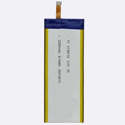 China Toys factory direct sale 2200mAh 5736110 lithium ion polymer battery for drone for sale