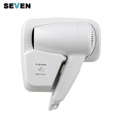 China Household OEM Custom Bathroom Hotel Electric Professional Infrared Wall Mounted Hair Brush Dryer for sale