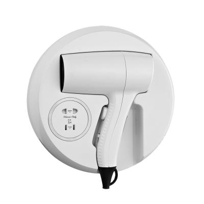 China Energy Saving Wall Mounted Mini Round Hairdryer Holder Smart Wireless Wall Mounted for sale