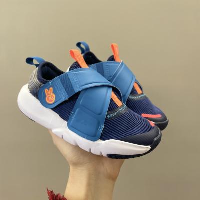 China Trainer Casual Sports Sneakers Youth Designer Girls Boys Fitness Shoes Hook&Loop Prewalker Trainer Flex Advance Ps Se Running Massage Kids for sale