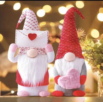 China Faceless Bunny Dwarf Doll Table Decoration Holiday Party Bunny Doll Kids Easter Rabbit Plush Gnome Easter Faceless Valentines Day Gift for sale