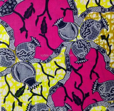 China Simple African Wax Prints Fabric for sale