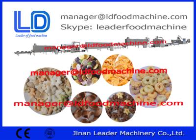 China Breakfast Cereal Corn Flakes Making Machine Drying / Packing Snacks for sale