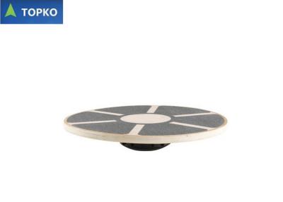 China Physio , Rehab , Fitness Balance Disc Cushion Wood Color With Non - Slip Pad for sale