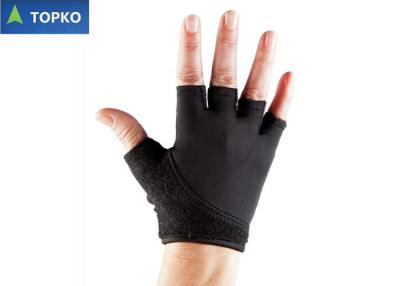 China Fashion Gym Yoga Accessory Weight Lifting Grip Gloves For Men Black And Grey for sale