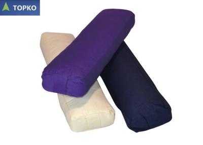 China Rectangular 100% Cotton Yoga Bolster Pillow With Machine Washable SGS 6P Free for sale