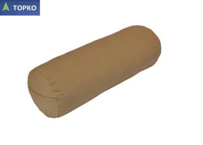 China Lightweight Yoga Bolster Pillow Cylindrical Shape With Two Carry Handles for sale