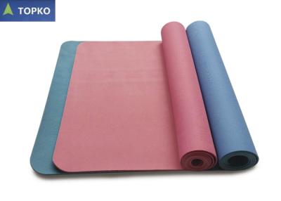 Chine Tapis qui respecte l'environnement durable de yoga du caoutchouc naturel non - glissez pour Pilates à vendre