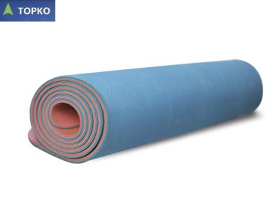 China Huge Wide Yoga Exercise Mat / Natural Rubber Jute Yoga Mat 2mm - 10mm for sale