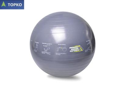 Chine Grande boule d'exercice de yoga avec des logos de cercle imprimant pour étirer des cuisses/plus lombo-sacrés à vendre