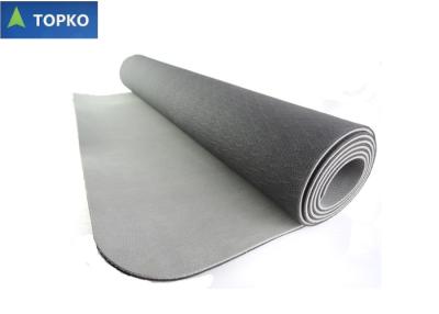 China Super Grip Organic Natural Rubber Yoga Mat For Exercise With TPE Laminated for sale