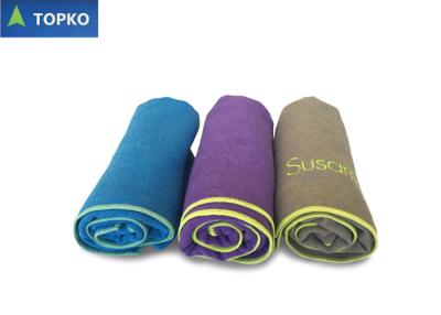 Chine Serviette libre de yoga de glissement de tissu de Microfiber avec le logo de broderie 72 * 24 pouces à vendre