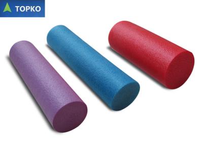 China Customize Length Pure Color Massage Foam Roller High Density  6'' * 18'' for sale