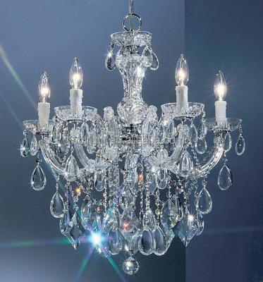 China Small Maria Theresa high quality residential 5lights chandelier for wholesale for sale