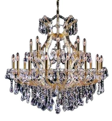 China Lighting 24 Lights Maria Theresa Traditional Decorative Crystal Chandelier For Wholesale for sale