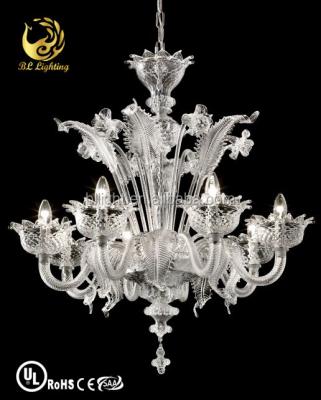 China Modern Home Decoration Modern Palace Murano Glass Chandelier Lighting for sale