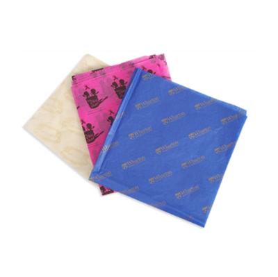 China 17gsm Clear 17gsm Anticurl Acid Free MG Tissue Paper Acid Free Custom Printed Apparel Wrapping Tissue Paper With Logo For Shoes Gifts Wraps for sale