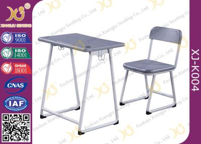 China Modern PVC Combo Children School Tables And Chairs With Electrostatic Powder Coating Surface for sale