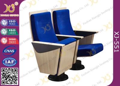 China Fixed Plywood Modern Trainning Room Chairs With Single Leg Floor Mounted for sale