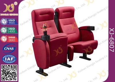 China Sillas cubiertas de tela llenas del teatro del cine para Home Theater con el Cupholder en venta